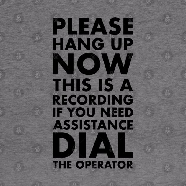 Please Hang Up by theofficialdb